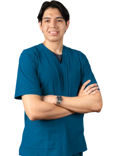 Foto de Fabrizio Pérez Rentería, docente en Bioeasy Galenos