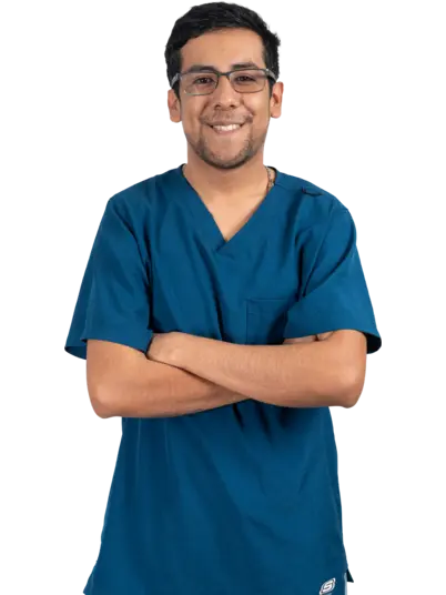 Foto de Guissepi Villegas Merino, docente en Bioeasy Galenos