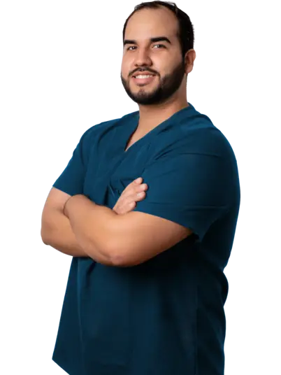 Foto de Jair Campos Ortecho, docente en Bioeasy Galenos