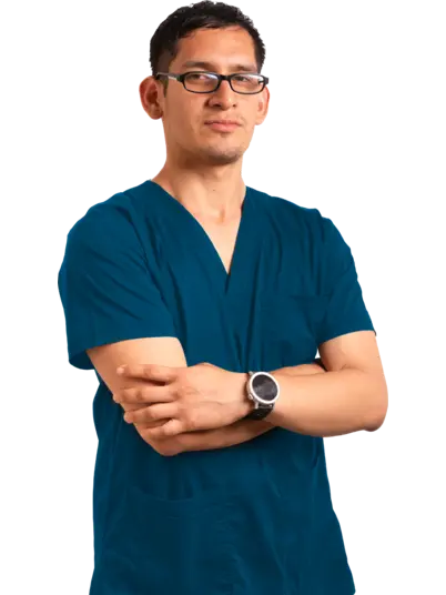 Foto de Juan Armas Santisteban, docente en Bioeasy Galenos