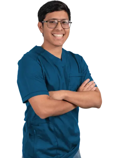 Foto de ⁠Paolo Montalván Villegas, docente en Bioeasy Galenos
